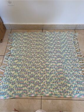 Vintage Crochet Baby Blanket